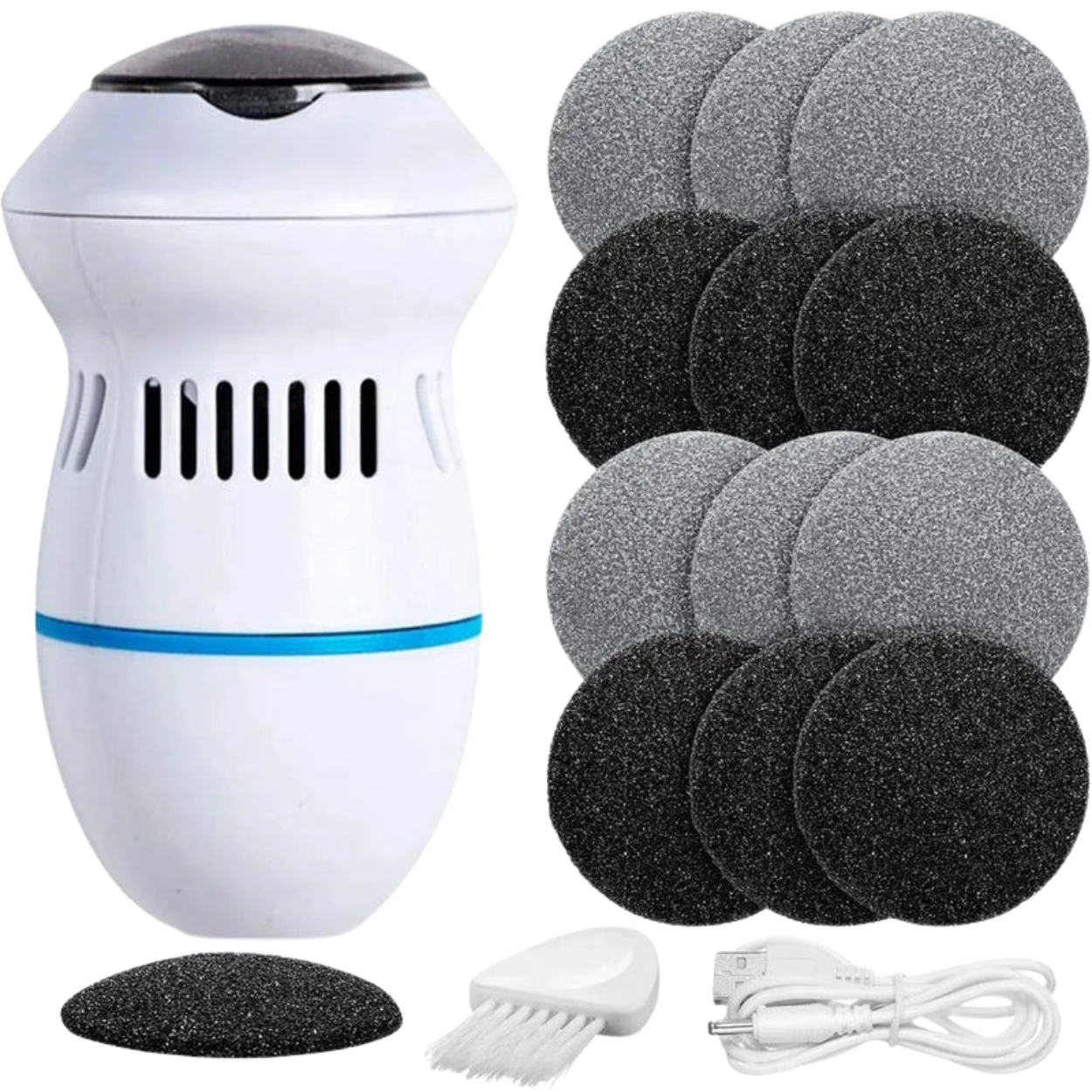 Electric foot file - Get instantly smooth feet