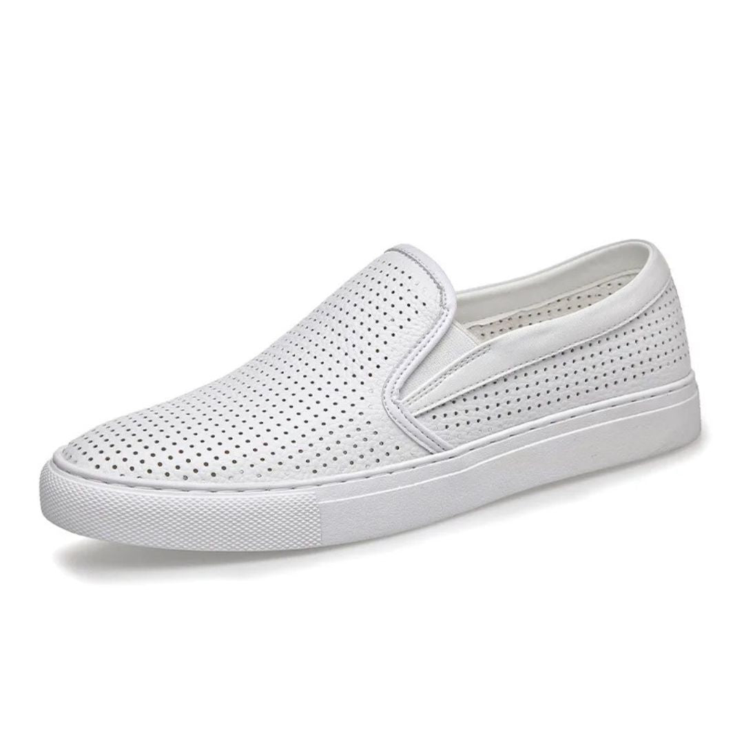 Casual Leather Slip On