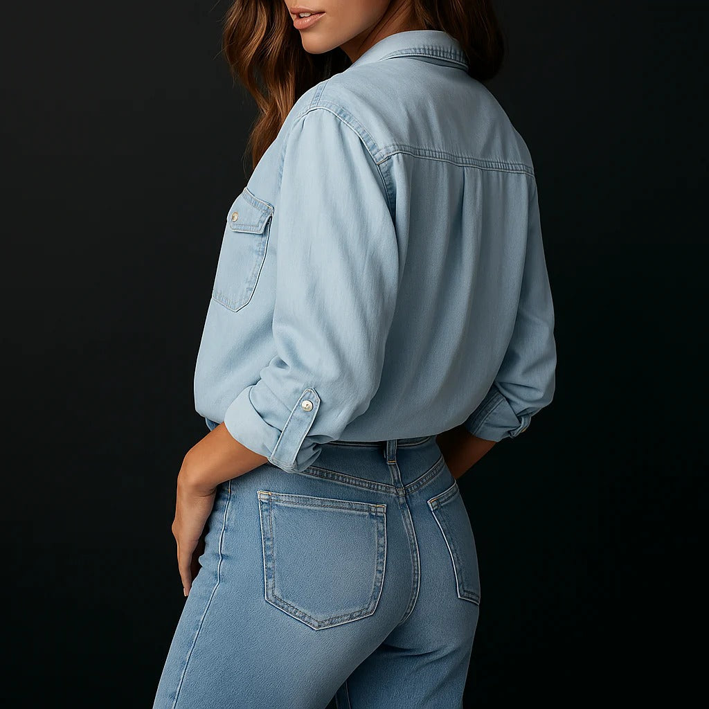 Denim Button Down