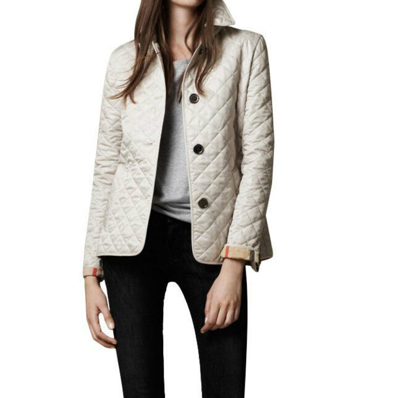 Emilia Quilted Button Up Jacket