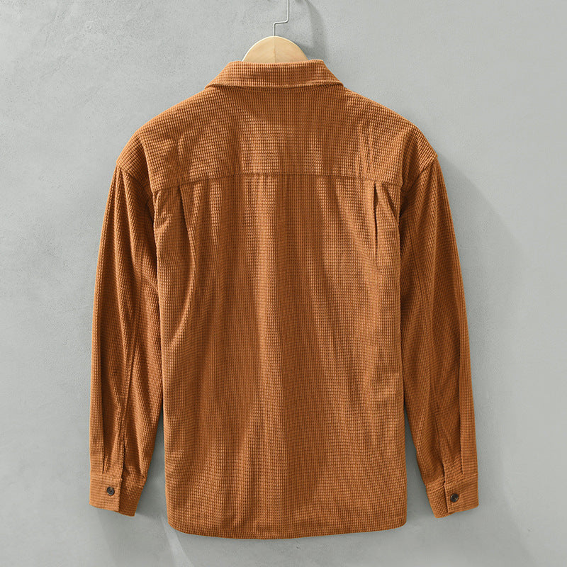 Men’s Corduroy Button Up Shirt