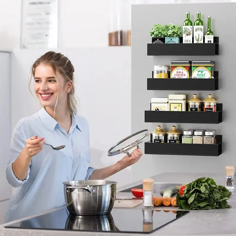 Iron Kitchen Storage Rack