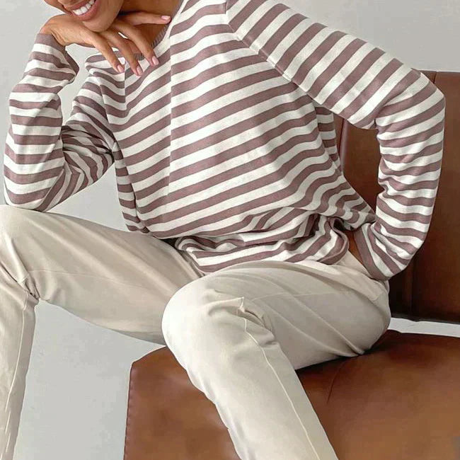 Olivia's Elegant Long Sleeve Shirt