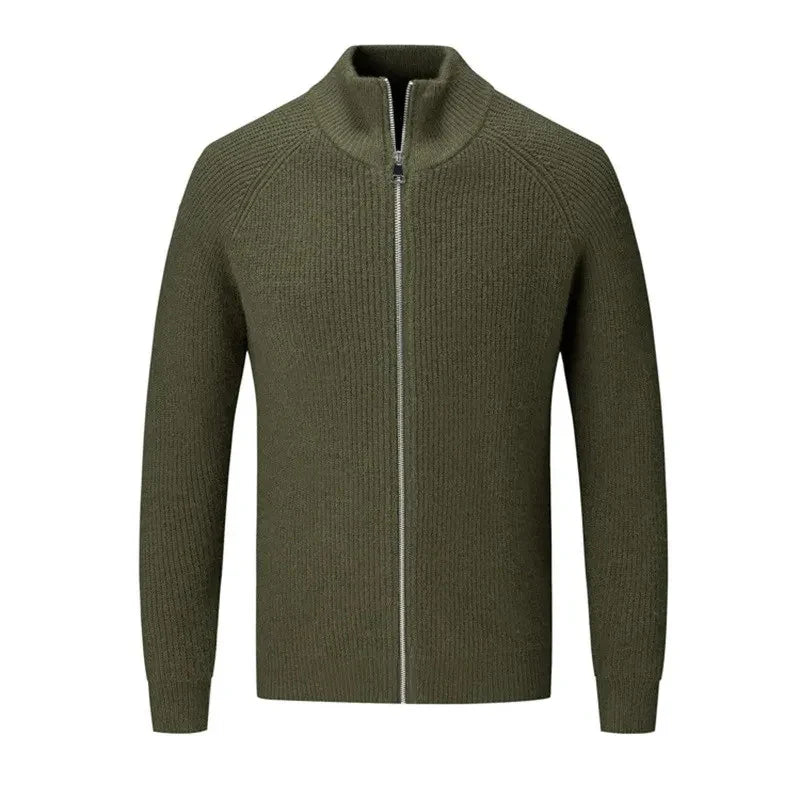 Raveni Knit Zip Cardigan