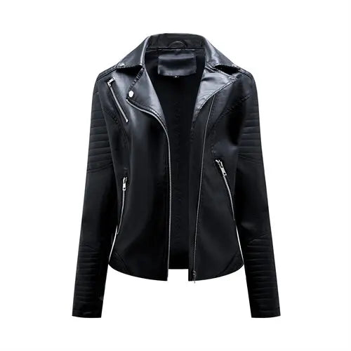 Kara Structured Faux Leather Jacket