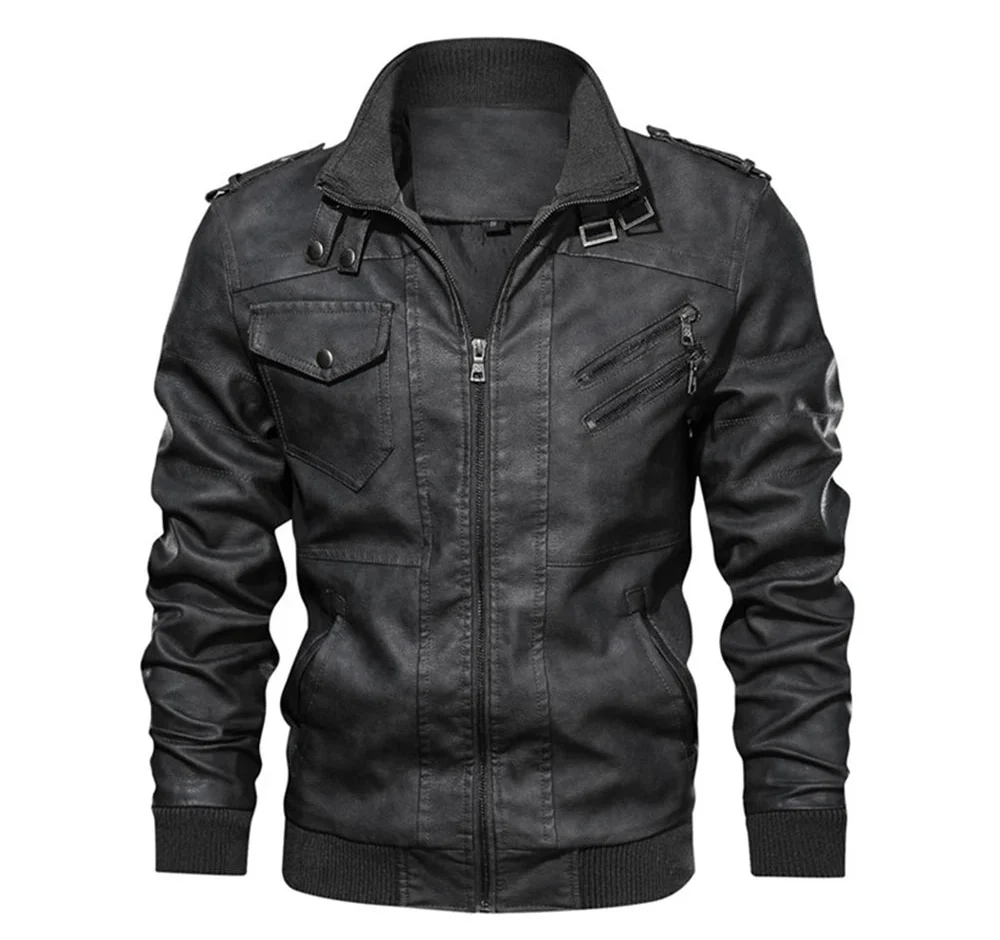 Lucerne Hooded Leather Jacket