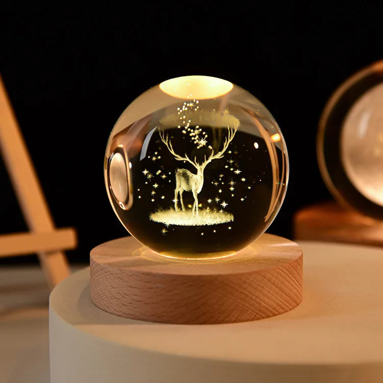 Crystal night light