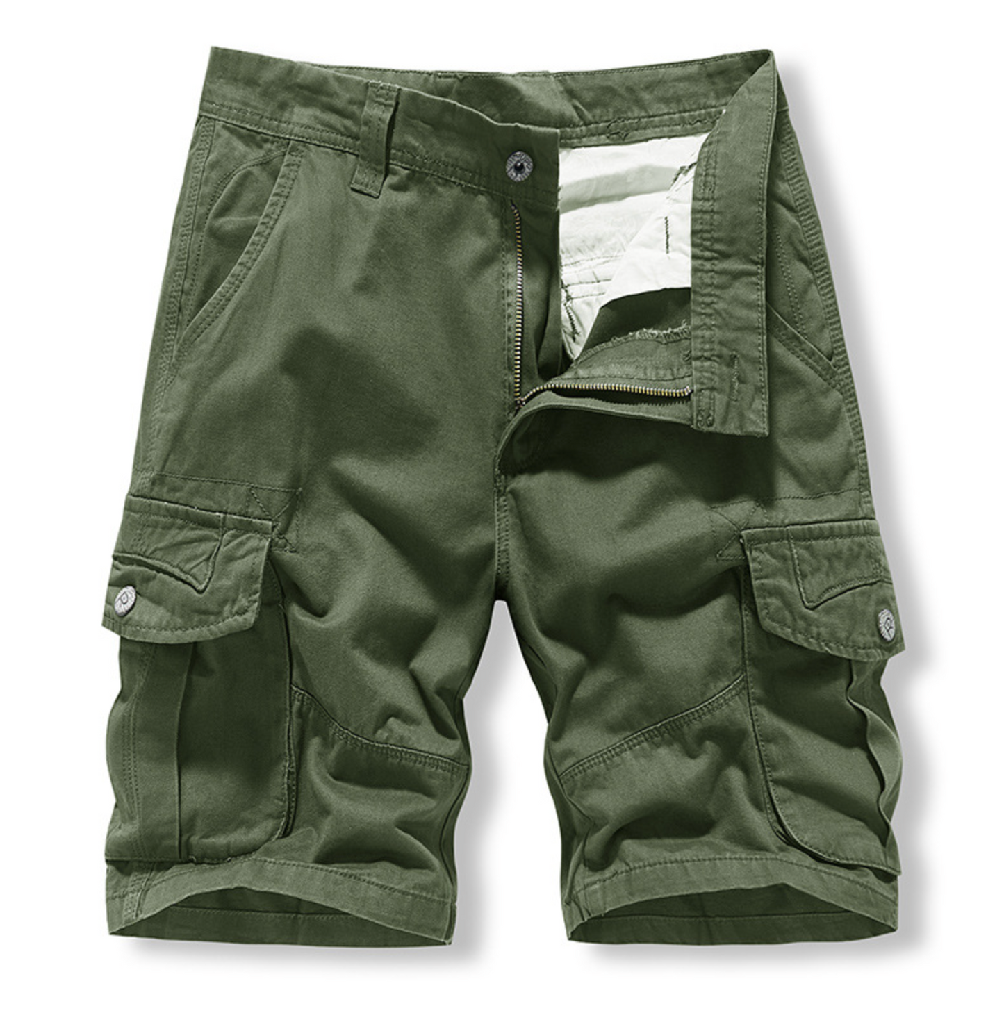 Herreshorts | Cargo-Stil Med Flere Lommer