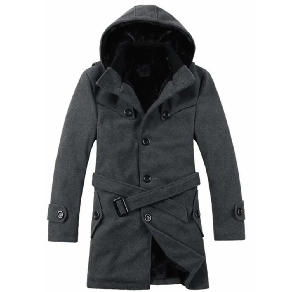 Aldrin Hooded Trench Coat