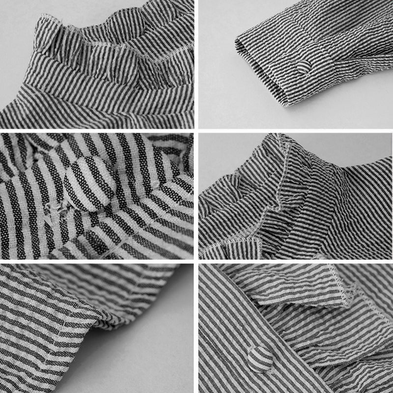 Bellini Ruffle Trim Cotton Shirt