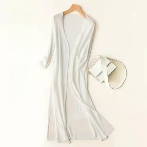 Elda Lightweight Longline Cardigan