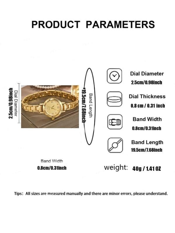 Marbella Gold Bracelet Watch