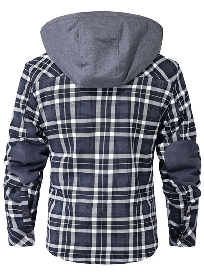 Hudson Hooded Flannel Jacket