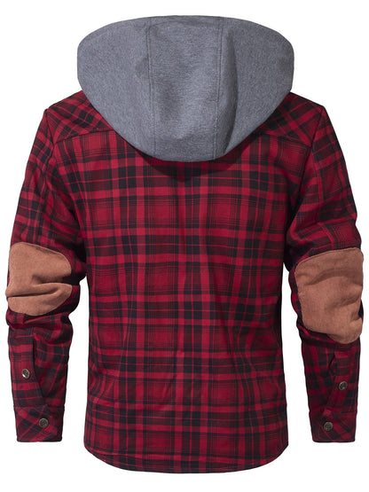 Hudson Hooded Flannel Jacket