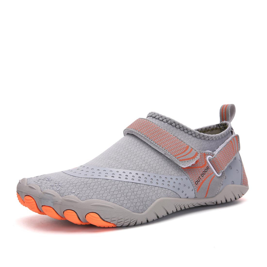 Barefoot water shoes with Velcro closure for adults