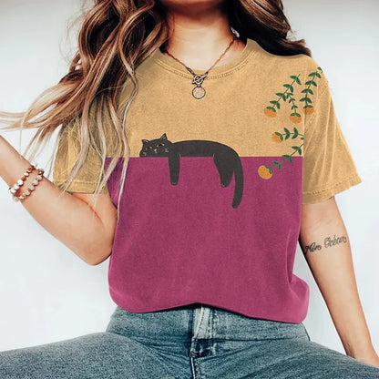 Mila Two Tone Graphic Tee