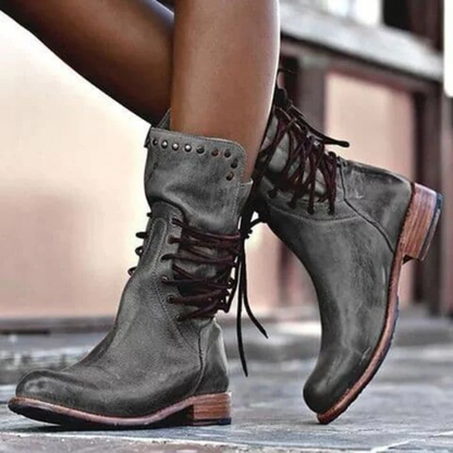 Emilia - Leather Boots