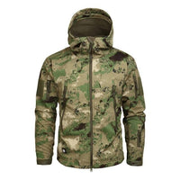 Hunter Green Camo Abstract