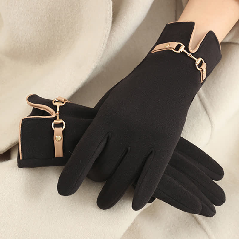 Emilia Buckle Touchscreen Gloves