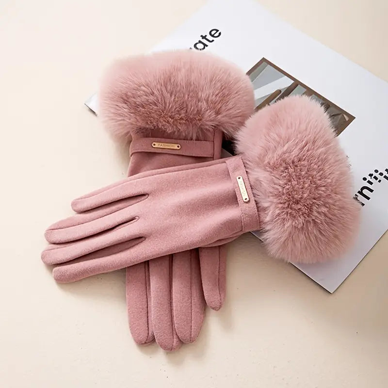Luxe Faux Fur Gloves
