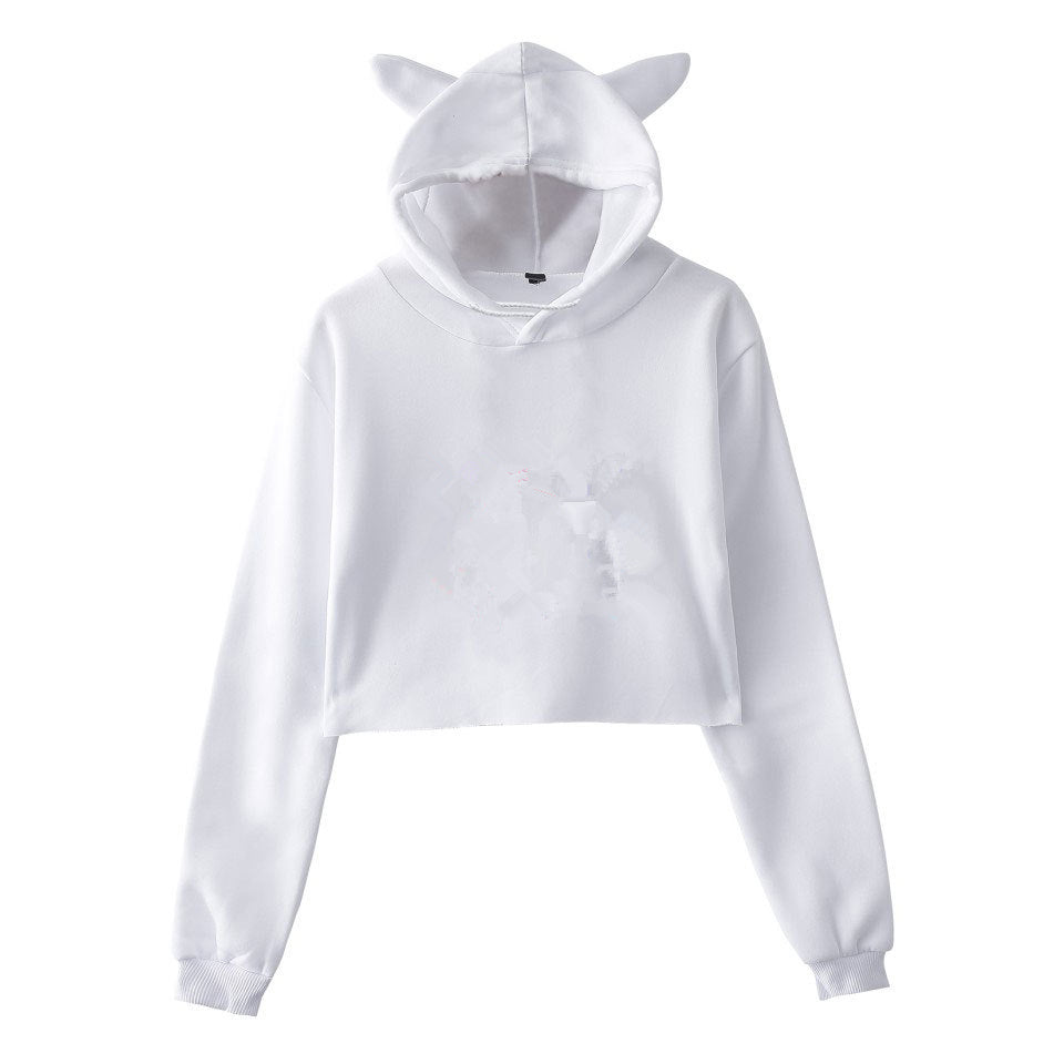 Elara Soft Cropped Hoodie