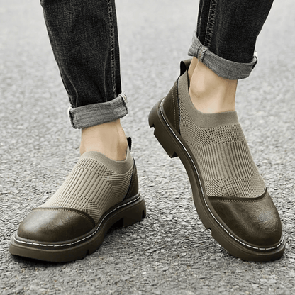 Oslo Leather Mesh Shoes