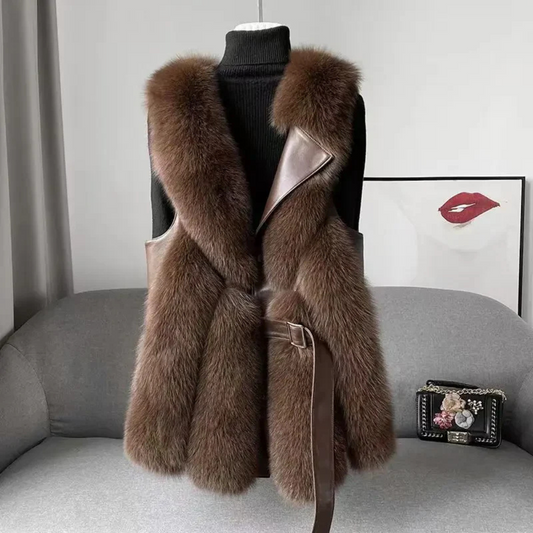Aurora Faux Fur Vest
