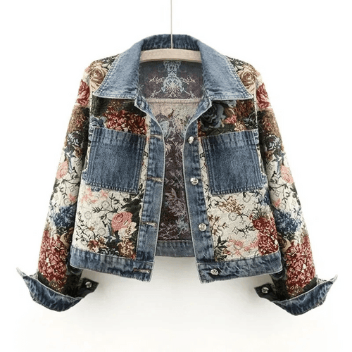 Morissette Floral Denim Jacket