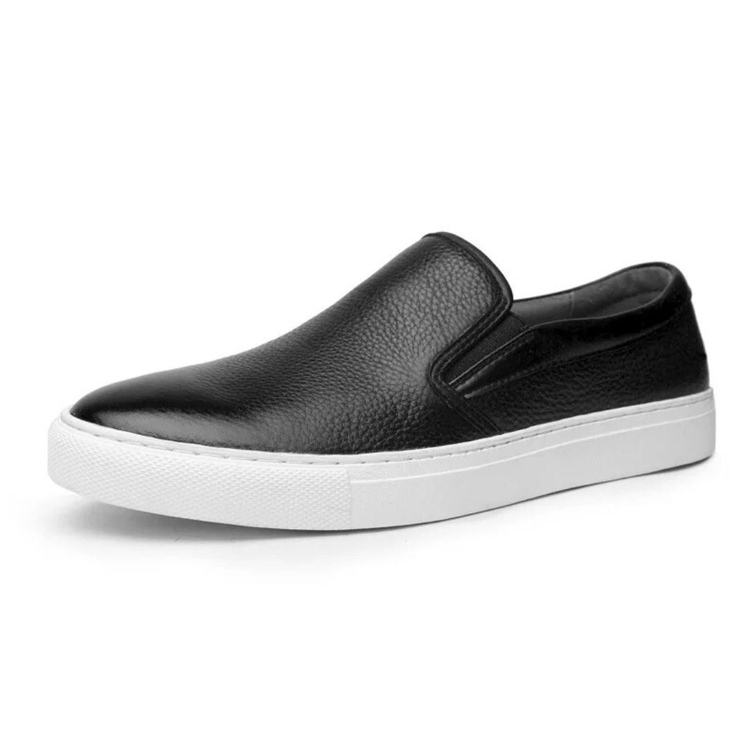 Casual Leather Slip On