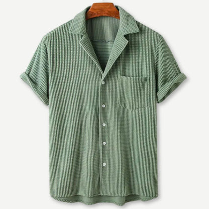 Saint Laurent Waffle Knit Shirt