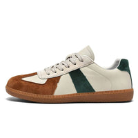 Beige + Green