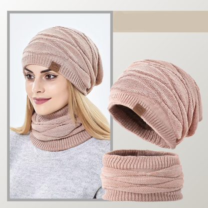 FrostFit Duo – Thermal Winter Hat and Scarf Set - Unisex