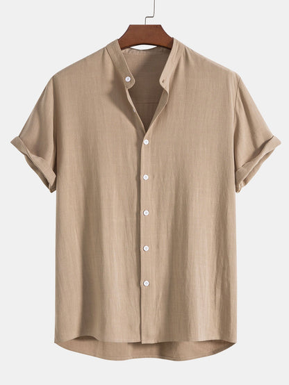 Carter Men’s Button Shirt and Shorts Set