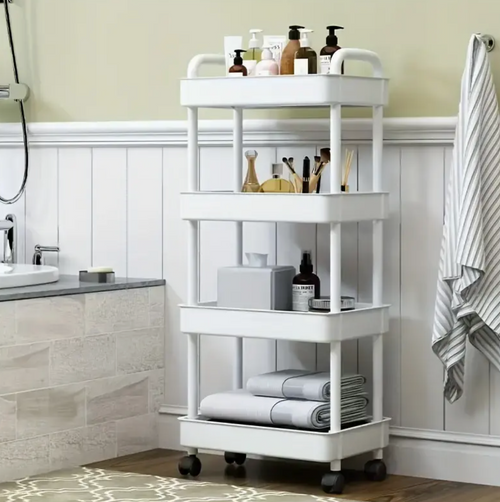 Verano Mobile Storage Rack Trolley