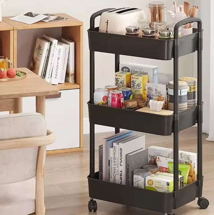 Verano Mobile Storage Rack Trolley