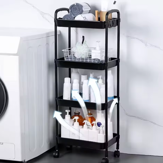 Verano Mobile Storage Rack Trolley