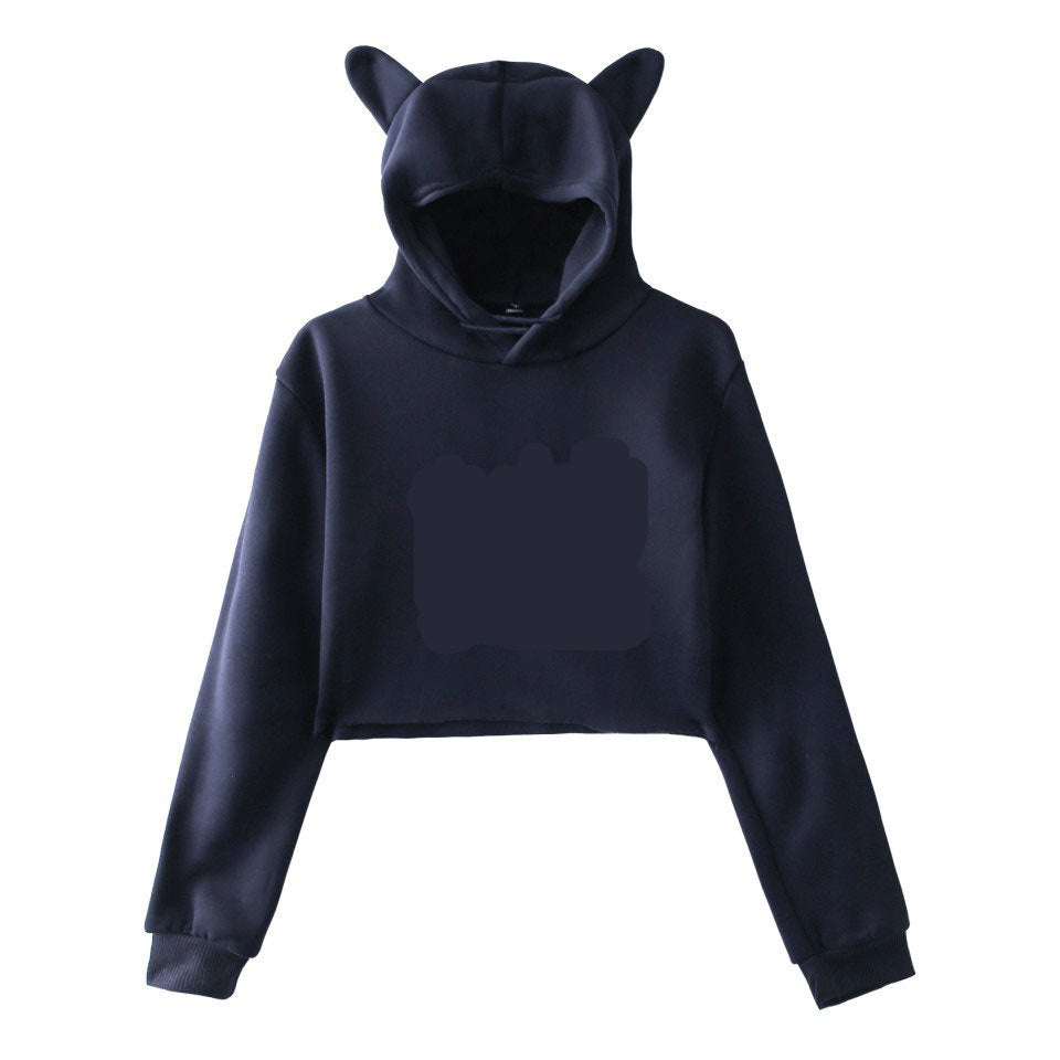 Elara Soft Cropped Hoodie