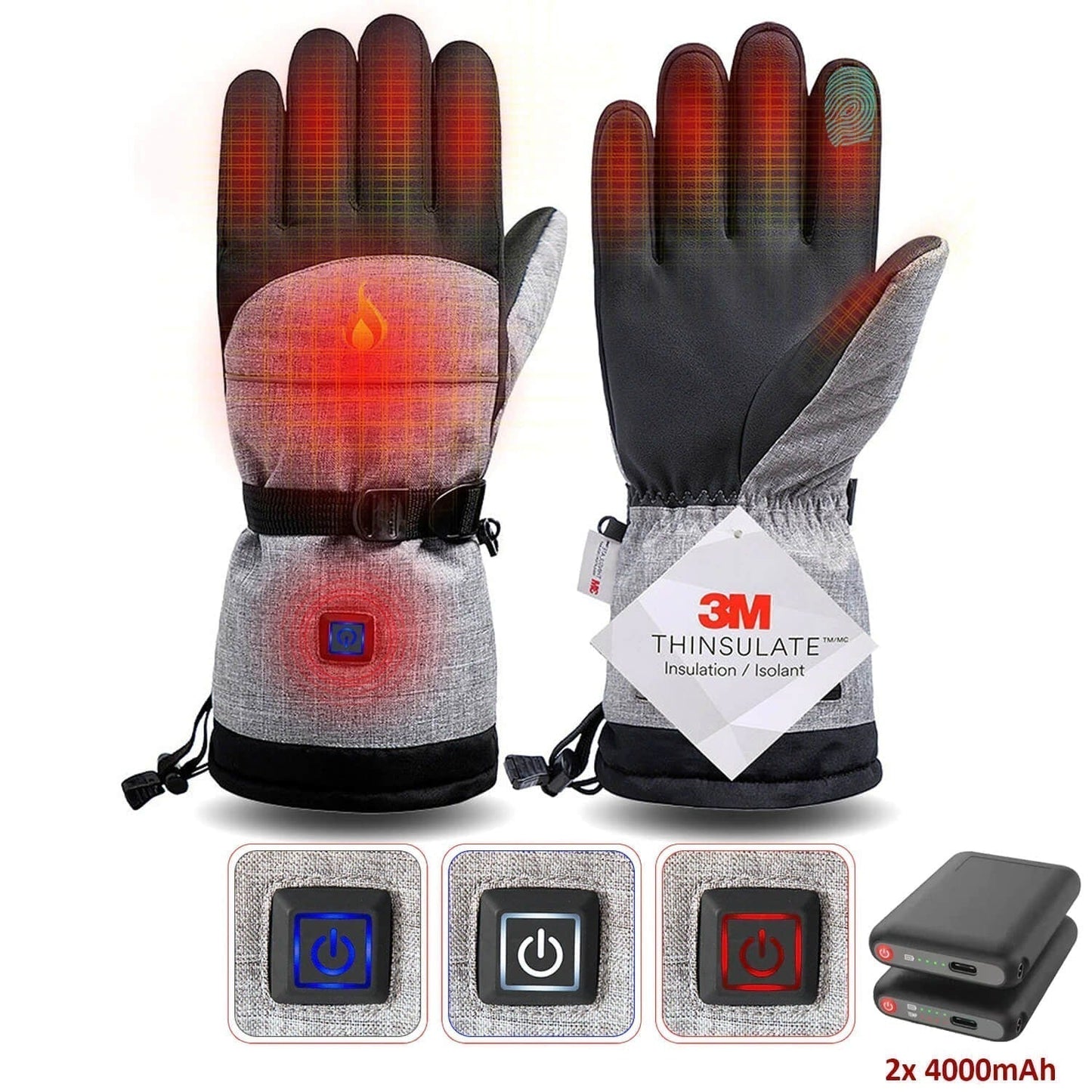 Toasty Hands - Battery Heated Gloves