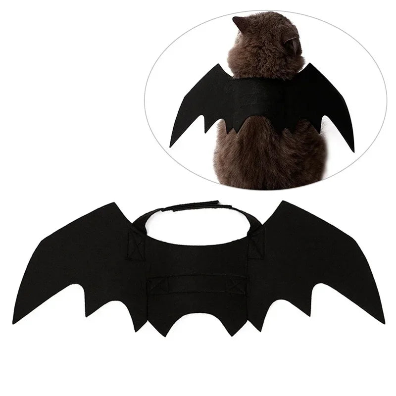 Bat Wing Halloween Costume for Cats and Small Pets