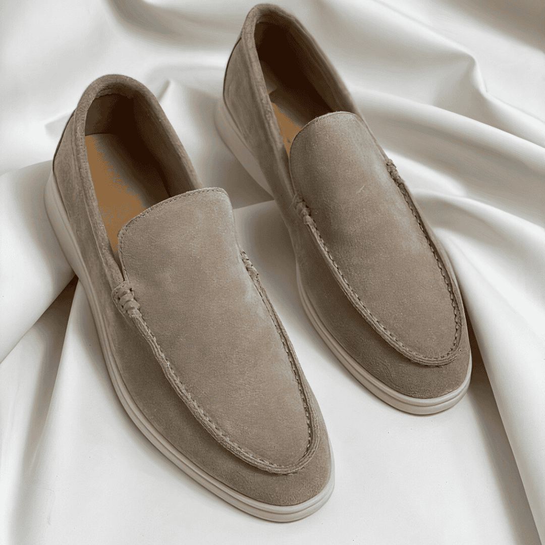 Men’s Suede Slip On Loafers