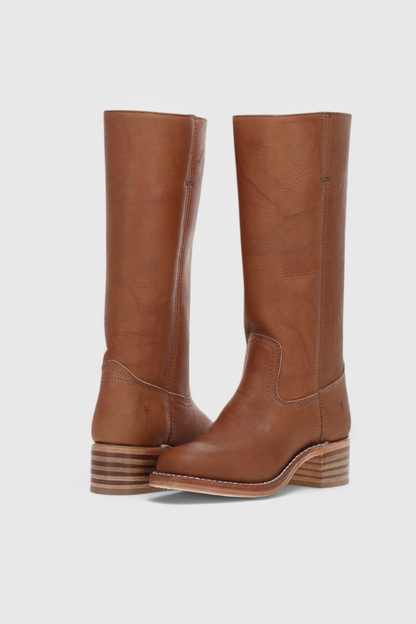 Clara Tall PU Leather Boots - Members