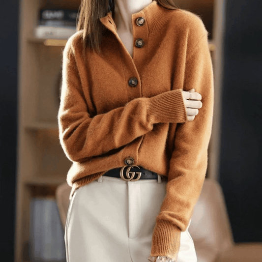 Camille Luxe Knit Button Cardigan - Members