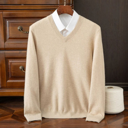 Olympia Merino V Neck Sweater
