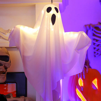 Hanging Lighted Ghost Decoration