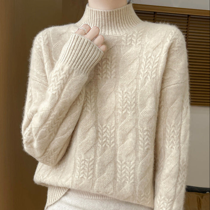 Valeria Hand Knit Cashmere Sweater