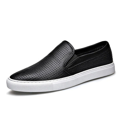 Casual Leather Slip On