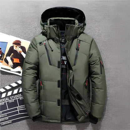 Men’s ArcticShield Insulated Parka Waterproof & Windproof Hooded Jacket