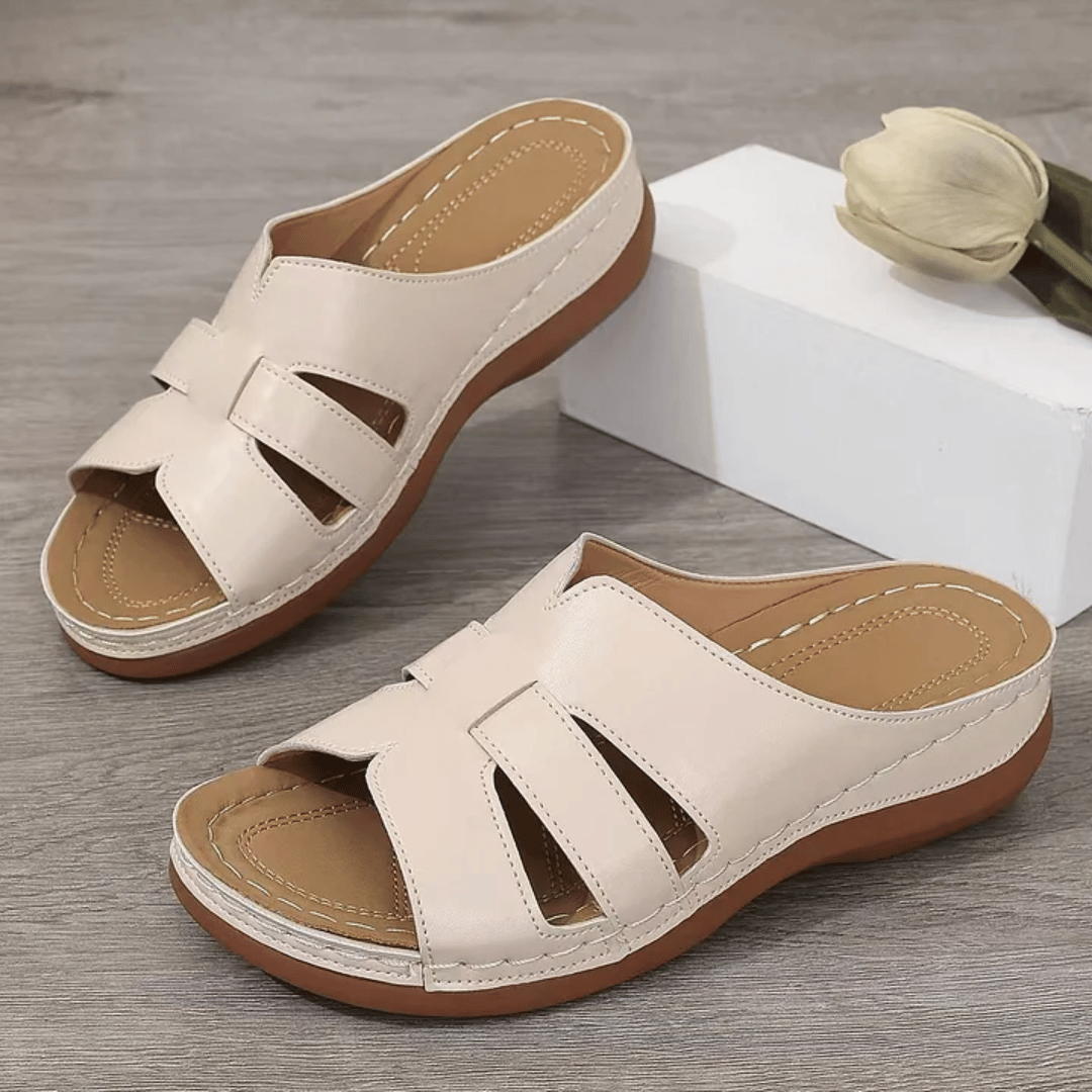 Adrianna Comfort Slip On Sandals