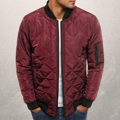 Aureon Quilted Bomber Jacket