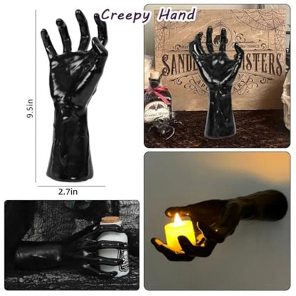 Creepy Hands Wall Candle Holder Decoration
